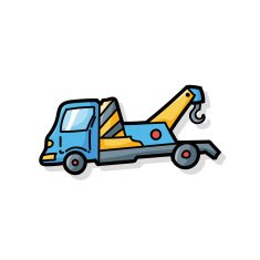 truck color doodle