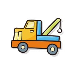 truck color doodle N2