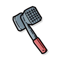 garlic tool color doodle N2