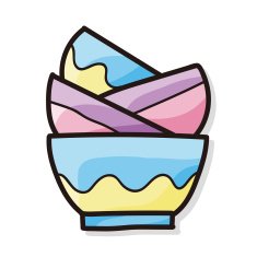 bowl color doodle N2