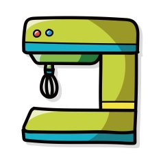 Mixer color doodle N4