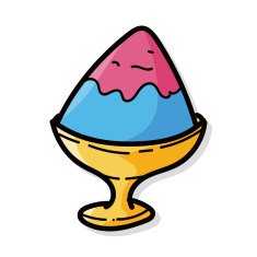 ice stick color doodle N2