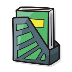 folder files color doodle
