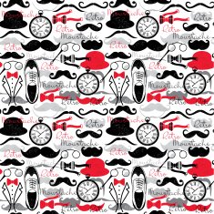 Retro vintage seamless pattern N4