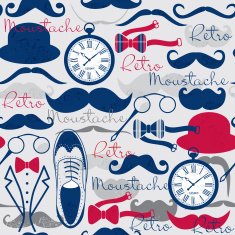 Retro vintage seamless pattern N7