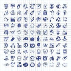 doodle eco icons N2