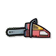 Saws color doodle N2