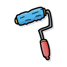 paintbrush color doodle N2