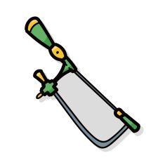 Saws color doodle N4