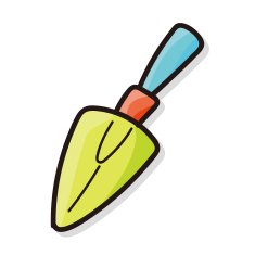 Shovel color doodle N4