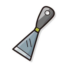 Shovel color doodle N5