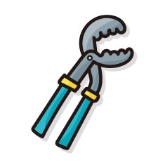 Pliers color doodle N4