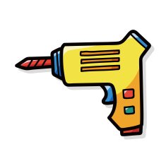 Electric drill color doodle N3