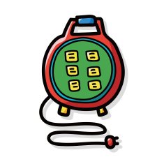 Extension cord doodle N4