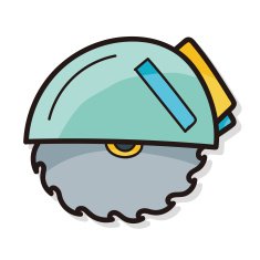 Saws color doodle N7