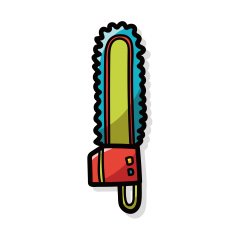 Saws color doodle N9