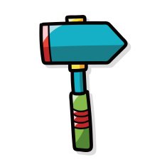hammer color doodle N6