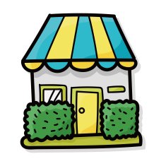 shop store color doodle N2