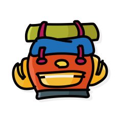 backpack color doodle N2