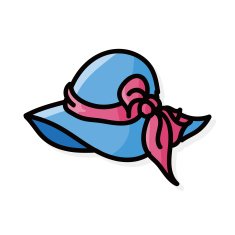 sun-hat color doodle N2