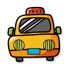 Taxi color doodle N3