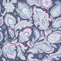 Beautiful floral leaf seamless pattern N4