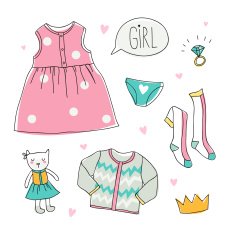 Girls Princess Fancy Dress Costume