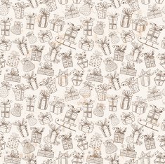 Seamless texture with gift boxes N9