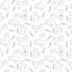 Cats pattern N3