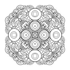 Vector Beautiful Deco Mandala N11