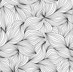 Seamless abstract wavy hand-drawn pattern Endless patt N2