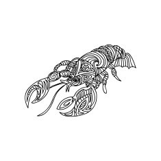 Cancer zentangle