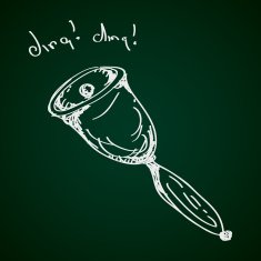 Simple doodle of a bell N3