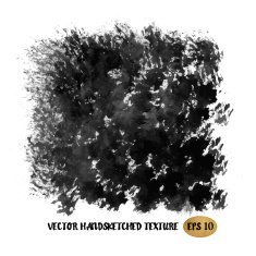 Grunge ink hand drawn texture Vector Eps10 illustration doodle
