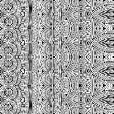 Abstract vector tribal ethnic background N6