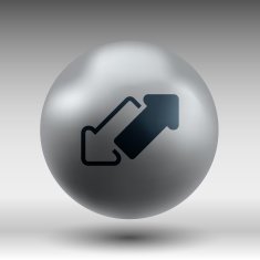 two side arrow vector seamless web page N6