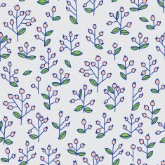 berryes seamless pattern