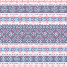 Tribal Mexican vintage ethnic seamless pattern N27