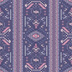 Tribal Mexican vintage ethnic seamless pattern N28