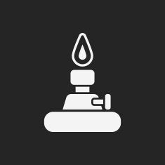 Alcohol lamp icon N3