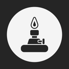 Alcohol lamp icon N4