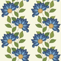 Vector seamless floral pattern N70