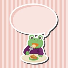 animal having afternoon tea theme elements N11
