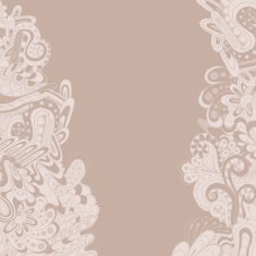 Hand drawn doodle card pattern