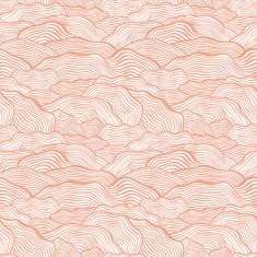 Seamless pattern with wavy scale texture N3