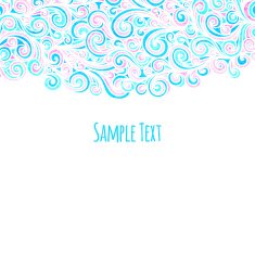 Wave background vector illustration N7