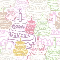 Cake seamless background N2