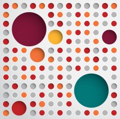 circle seamless pattern