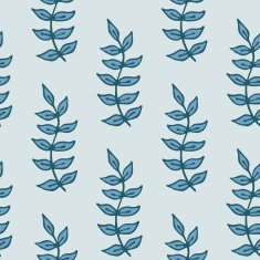 Seamless pattern with leaves N7