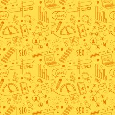 Seamless Social Media Pattern
